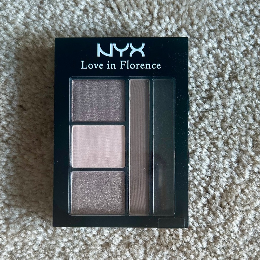 NWT NYX Love in Florence “Meet My Romeo” 5 Pan Eyeshadow Palette (Cool Tones)